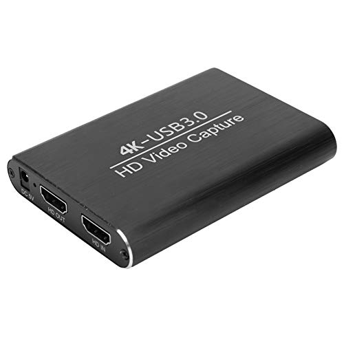 Shipenophy 1080P Plug-and-Play-HDMI-Erfassungskarte Tragbare Videoaufzeichnungskarte HD-Erfassungskarte 60 Hz für OBS-Rekorder für Computer-Laptops von Shipenophy