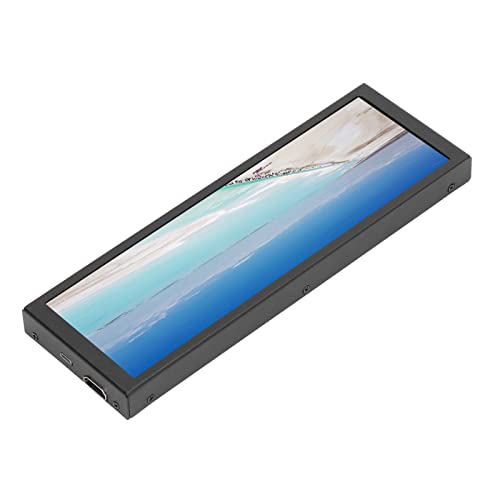 Shipenophy IPS-LCD-Balken-Bildschirm, kapazitives LCD-Display, 900:1, Kontrastverhältnis, DC 5 V, freie Blickrichtung, 16,7 m Display-Farbe für Computer für 3 A + (gewöhnlich) von Shipenophy