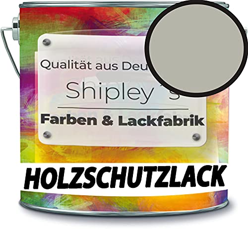 Holzschutzlack Holzlack Holzlasur wetterbeständiger Langzeitschutz Wetterschutzfarbe Holzschutzfarbe RAL 7032 Kieselgrau // Shipley's Farben & Lackfabrik Holzschutzlack Holzlack Holzlasur wetterbeständiger Langzeitschutz Wetterschutzfarbe Holzschutzfarbe RAL 7032 Kieselgrau // Shipley's Farben & Lackfabrik von Shipley's Farben & Lackfabrik