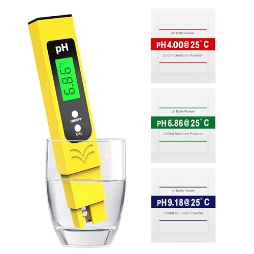 Shiptree PH Messgerät Hochpräzision (± 0.01), Water Tester, pH Wert Messgerät Pool mit Blau Hinterleuchtetem LCD-Display & Automatischer Temperaturkompensation, für Trinkwasser-/Poolwasseranalyse Shiptree PH Messgerät Hochpräzision (± 0.01), Water Tester, pH Wert Messgerät Pool mit Blau Hinterleuchtetem LCD-Display & Automatischer Temperaturkompensation, für Trinkwasser-/Poolwasseranalyse von Shiptree