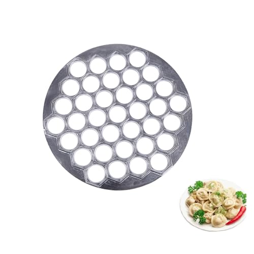 Dumplings Ravioli Mold,37 Löcher Pelmeni Maker,Pelmeni Form Ravioliformer Dumpling Maker Form Teigtaschenformer aus Metall Knödelmacher Für Diy Kochen Backen Familienfeiern Picknicks von Shirene