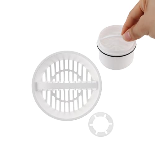 Shirene Haarsieb Tauchrohr für Dusche Ablaufgarnitur Set,Haarfilter Siebeinsatz Haarfänger Duschablauf Siphon Abflusssieb Dusche Kompatibel mit Ablaufgarnitur Haarsieb für Dusche Ersatz Shirene Haarsieb Tauchrohr für Dusche Ablaufgarnitur Set,Haarfilter Siebeinsatz Haarfänger Duschablauf Siphon Abflusssieb Dusche Kompatibel mit Ablaufgarnitur Haarsieb für Dusche Ersatz von Shirene