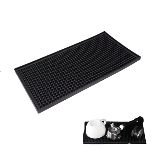 Shirene Tampermatte,Barmatte Kaffee Tamper Mat PVC Tamperstation Mats Pads 15 x 30 cm Gummi Abtropfmatte Geschirr Überlaufmatte Schnell Trocknend für Bar Küche Café Restaurants Theke Shirene Tampermatte,Barmatte Kaffee Tamper Mat PVC Tamperstation Mats Pads 15 x 30 cm Gummi Abtropfmatte Geschirr Überlaufmatte Schnell Trocknend für Bar Küche Café Restaurants Theke von Shirene