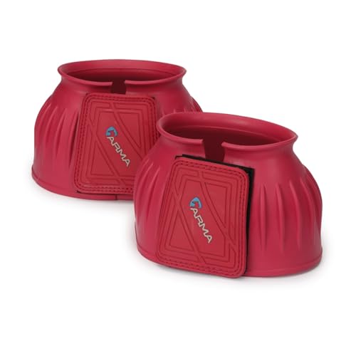 Shires ARMA Touch Close Over Reach Boots Small Pink von Shires