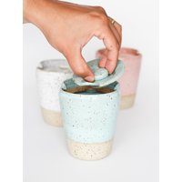 Coffee To Go Becher Handgemacht Aus Keramik Coffee To Go Becher Handgemacht Aus Keramik von ShirinFacharKeramik