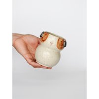 Handgemachte Keramiktasse Meerschweinchen von ShirinFacharKeramik