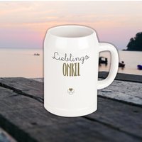 Bierkrug Lieblingsmensch Lieblings Onkel Krug Zum Anstoßen Geschenk Familie Bierkrug Lieblingsmensch Lieblings Onkel Krug Zum Anstoßen Geschenk Familie von ShirtInStyle