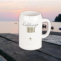 Bierkrug Lieblingsmensch Lieblings Uropa Krug Zum Anstoßen Geschenk Familie Bierkrug Lieblingsmensch Lieblings Uropa Krug Zum Anstoßen Geschenk Familie von ShirtInStyle