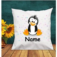 Kissen Kuschelkissen Mit Tiermotiv Pinguin Wunschname Vers. Formen Füllung Kissen Kuschelkissen Mit Tiermotiv Pinguin Wunschname Vers. Formen Füllung von ShirtInStyle