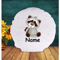 Kissen Kuschelkissen Mit Tiermotiv Waschbär Wunschname Vers. Formen Füllung Kissen Kuschelkissen Mit Tiermotiv Waschbär Wunschname Vers. Formen Füllung von ShirtInStyle