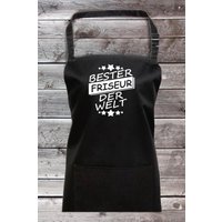 Koch Backschürze "Bester Friseur Der Welt" Grillen Grillschürze Schürze Heimwerker Garten Latzschürze Koch Backschürze "Bester Friseur Der Welt" Grillen Grillschürze Schürze Heimwerker Garten Latzschürze von ShirtInStyle