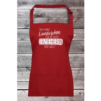 Koch Backschürze "Ein Kleines Dankeschön Für Die Beste Erzieherin Der Welt" Grillen Grillschürze Schürze Heimwerker Garten Latzschürze Koch Backschürze "Ein Kleines Dankeschön Für Die Beste Erzieherin Der Welt" Grillen Grillschürze Schürze Heimwerker Garten Latzschürze von ShirtInStyle