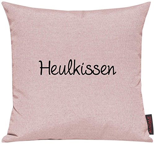 ShirtInStyle Kissenhülle Für Auserwählte! Sofakissen, Kissenbezug, Kissenhülle, Motiv Typotext Heulkissen, Farbe Altrose von ShirtInStyle