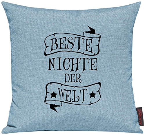 ShirtInStyle Kissenhülle Für Auserwählte! Sofakissen Motiv Beste Nichte Der Welt, Familie, Verwandtschaft, Kollegen, Spruch, Motiv, Logo, Couch, Deko, Farbe Tuerkis von ShirtInStyle