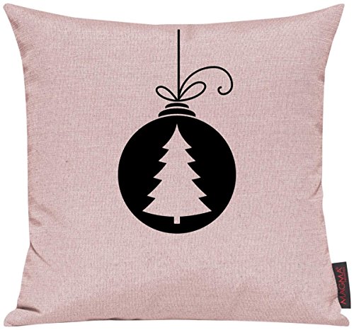 Shirtinstyle Sofakissen, Kissenbezug, Kissenhülle, Motiv Weihnachtskugel Weihnachtsbaum Tannenbaum, Größe 40 x 40cm, Farbe Altrose Shirtinstyle Sofakissen, Kissenbezug, Kissenhülle, Motiv Weihnachtskugel Weihnachtsbaum Tannenbaum, Größe 40 x 40cm, Farbe Altrose von Shirtinstyle