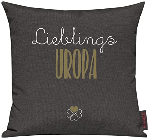Shirtinstyle Sofakissen Lieblingsmensch Lieblings Uropa, Kissen, Sofa, Deko, Geschenk Familie Liebe, Größe 40 x 40cm, Farbe anthrazit Shirtinstyle Sofakissen Lieblingsmensch Lieblings Uropa, Kissen, Sofa, Deko, Geschenk Familie Liebe, Größe 40 x 40cm, Farbe anthrazit von Shirtinstyle