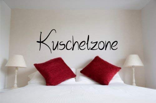 ShirtInStyle Wandtattoo Wandaufkleber Kuschelzone Aufkleber Walltattoo Tattoo Folienaufkleber von ShirtInStyle