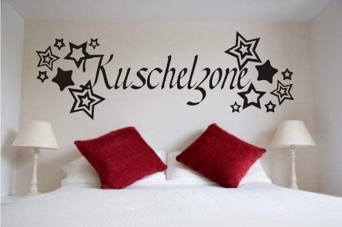 ShirtInStyle Wandtattoo Wandaufkleber Kuschelzone Aufkleber Walltattoo Tattoo Folienaufkleber von ShirtInStyle