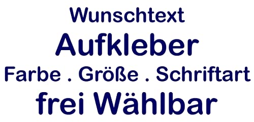 ShirtInStyle Wunschtext Boot Türen Fenster Wunschname Domain Aufkleber SK Folie Autoaufkleber Schriftzug selbst gestalten KFZ Schaufenster von ShirtInStyle