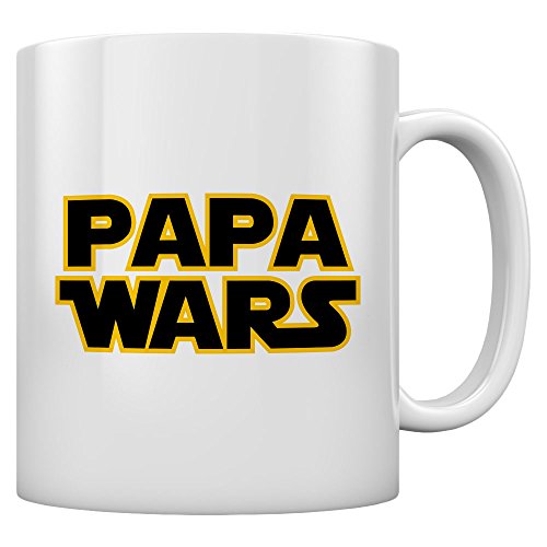 Shirtgeil - Geschenke für den Papa - der War's! Kaffeetasse Tee Tasse Becher 11 Oz. Weiß von Shirtgeil