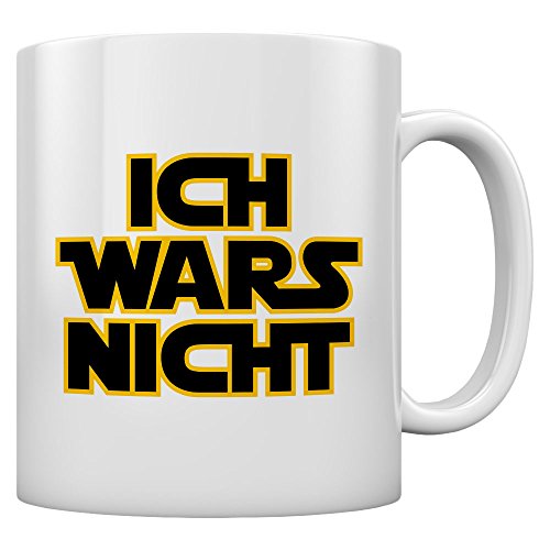 Tasse mit Spruch Ich Wars Nicht - Geschenk für Fans Kaffeetasse Geschenke Tassen 11 Oz. Weiß von Shirtgeil