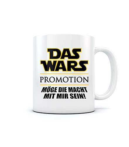 Tasse mit Spruch Uni - Das Wars - Promotion - Uni Geschenk zum Abschluss Tassen Kaffeetasse 11 Oz. Weiß von Shirtgeil