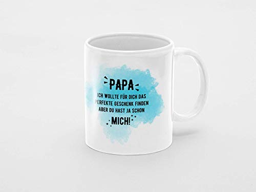 Shirtinator Papa Geschenkideen I Papa Tochter Geschenk I Tasse mit lustigem Spruch I Geschenkidee-n Vatertag Geburtstag für Papa (Du hast ja Schon Mich) von Shirtinator