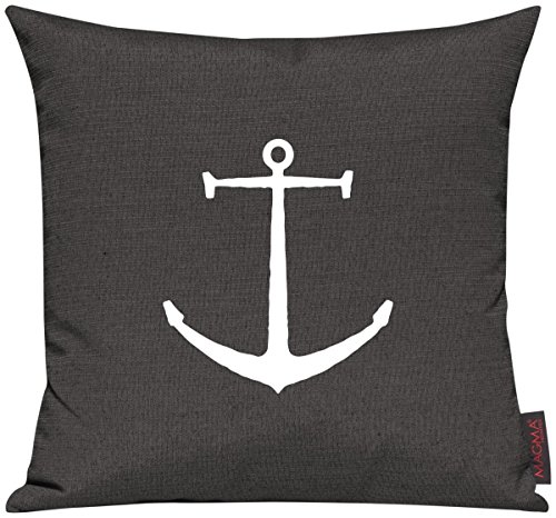 Kissenhülle Kissenbezug Sofakissen Sailing Anker Motive Maritim Urlaub Wasser See, Größe 40 x 40cm, Farbe anthrazit Kissenhülle Kissenbezug Sofakissen Sailing Anker Motive Maritim Urlaub Wasser See, Größe 40 x 40cm, Farbe anthrazit von Shirtinstyle