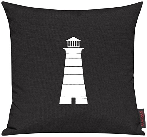 Kissenhülle Kissenbezug Sofakissen Sailing Leuchtturm Motive Maritim Urlaub Wasser See, Größe 40 x 40cm, Farbe schwarz Kissenhülle Kissenbezug Sofakissen Sailing Leuchtturm Motive Maritim Urlaub Wasser See, Größe 40 x 40cm, Farbe schwarz von Shirtinstyle