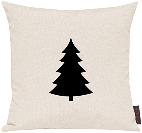 Shirtinstyle Sofakissen, Kissenbezug, Kissenhülle, Motiv Tannenbaum Weihnachtsbaum, Größe 40 x 40cm, Farbe Elfenbein Shirtinstyle Sofakissen, Kissenbezug, Kissenhülle, Motiv Tannenbaum Weihnachtsbaum, Größe 40 x 40cm, Farbe Elfenbein von Shirtinstyle
