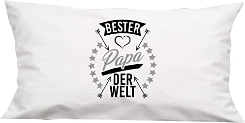 ShirtInStyle Kissen, Bester Papa der Welt, Danke das es Dich gibt! Kuschelkissen Sofa Kissen, 40x80cm von ShirtInStyle