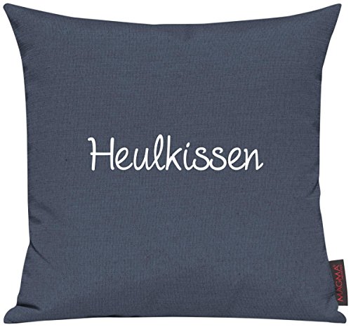 ShirtInStyle Kissenhülle Für Auserwählte! Sofakissen, Kissenbezug, Kissenhülle, Motiv Typotext Heulkissen, Farbe Blau von ShirtInStyle