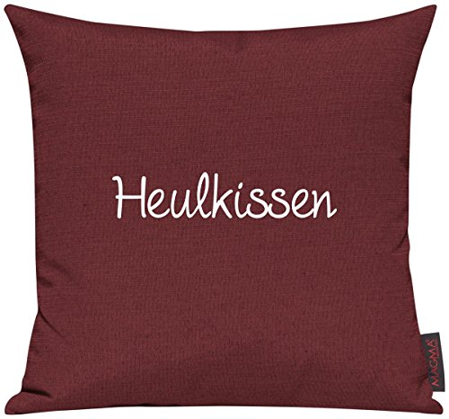 ShirtInStyle Kissenhülle Für Auserwählte! Sofakissen, Kissenbezug, Kissenhülle, Motiv Typotext Heulkissen, Farbe Rot von ShirtInStyle