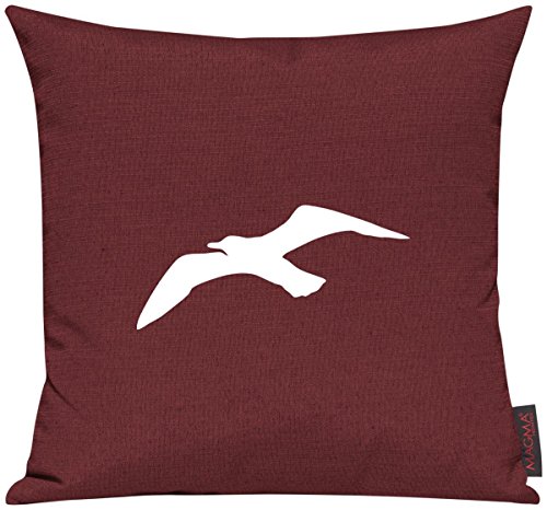 Kissenhülle Kissenbezug Sofakissen Sailing Möwe Motive Maritim Urlaub Wasser See, Größe 40 x 40cm, Farbe rot Kissenhülle Kissenbezug Sofakissen Sailing Möwe Motive Maritim Urlaub Wasser See, Größe 40 x 40cm, Farbe rot von Shirtinstyle