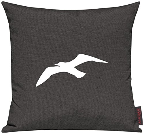 Kissenhülle Kissenbezug Sofakissen Sailing Möwe Motive Maritim Urlaub Wasser See, Größe 40 x 40cm, Farbe anthrazit Kissenhülle Kissenbezug Sofakissen Sailing Möwe Motive Maritim Urlaub Wasser See, Größe 40 x 40cm, Farbe anthrazit von Shirtinstyle