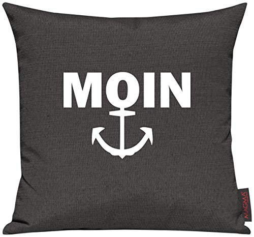 Shirtinstyle Sofakissen Moin Anker, Größe 40 x 40cm, Farbe Anthrazit Shirtinstyle Sofakissen Moin Anker, Größe 40 x 40cm, Farbe Anthrazit von Shirtinstyle