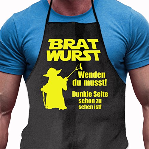 Grillschürze Dunkle Seite - Lustiges Geschenk für Männer und Star Wars Fans von Shirtoo