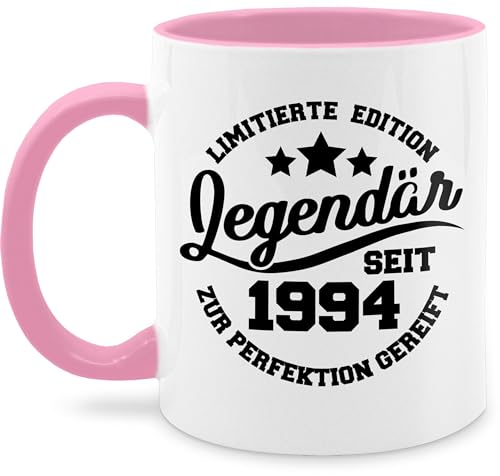 Tasse Tassen 325ml - 30. Geburtstag - Legendär seit 1994-325 ml - Rosa - geschenk frau 30 zum dreissig 1993 kaffeetasse zum+30.+geburtstag jährigen 30ig kaffeebecher lustig 30ten teetasse von Shirtracer