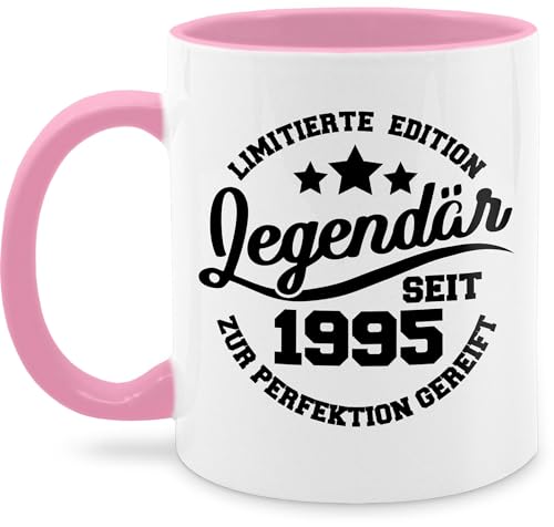 Tasse Tassen 325ml - 30. Geburtstag - Legendär seit 1995-325 ml - Rosa - geschenk frau 30 zum dreissig 1993 kaffeetasse zum+30.+geburtstag jährigen 30ig 1994 kaffeebecher lustig 30.ten 30ten von Shirtracer