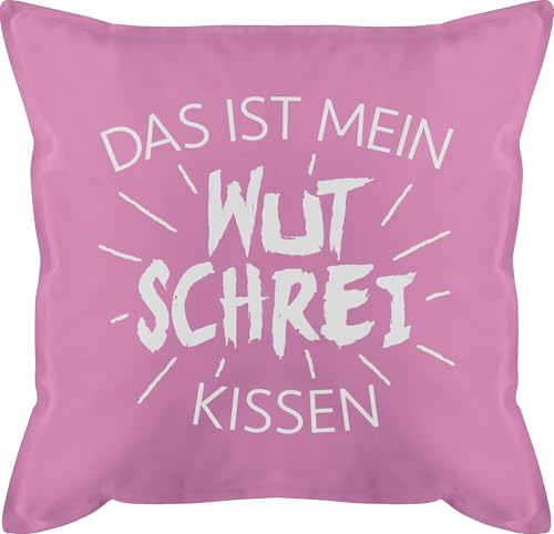 50x50 - Statement - Das ist mein Wutschrei Kissen - 50 x 50 cm - Pink - schrei-kissen statement-kissen statements schrei mit füllung sprüche kopfkissen schwarz schmusekissen männerkissen bezug 50x50 - Statement - Das ist mein Wutschrei Kissen - 50 x 50 cm - Pink - schrei-kissen statement-kissen statements schrei mit füllung sprüche kopfkissen schwarz schmusekissen männerkissen bezug von Shirtracer