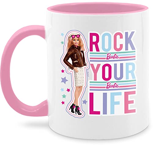 Tasse Tassen 325ml - Barbie - Rock your life - 325 ml - Rosa - nur noch eine pflanze kaffeetasse von Shirtracer