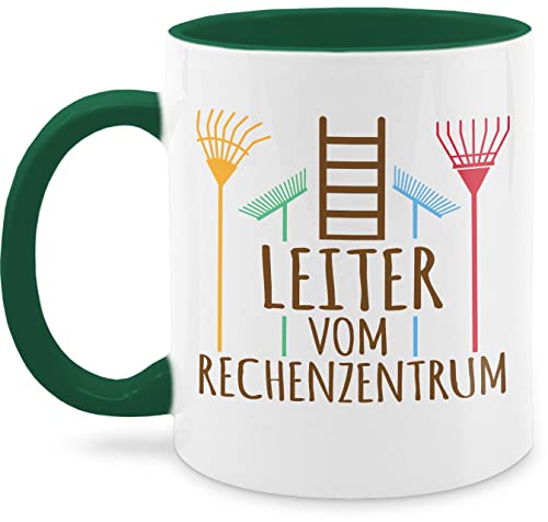 Tasse Tassen 325ml - Deko Hobby Geschenk - Leiter vom Rechenzentrum dunkel - 325 ml - Petrolgrün - nur noch eine pflanze gartenfreund gärtner schokotasse gartenliebhaber schokolade für garten von Shirtracer