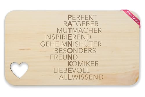 Frühstücksbrettchen Holz Herz - Frühstücksbrett - Brotzeitbrett Patenonkel Eigenschaften I Vesperbrett Patenonkel Geschenk Weihnachten Geschenke Pate Weihnachtsgeschenke Jausenbrett - 22,5x12,5 Frühstücksbrettchen Holz Herz - Frühstücksbrett - Brotzeitbrett Patenonkel Eigenschaften I Vesperbrett Patenonkel Geschenk Weihnachten Geschenke Pate Weihnachtsgeschenke Jausenbrett - 22,5x12,5 von Shirtracer