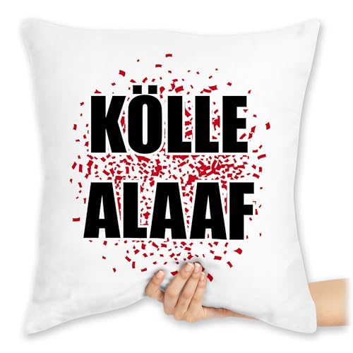 Kissen 40x40 Zierkissen - Karneval & Fasching - Kölle Alaaf Rot - 40 x 40 cm - Weiß - fasching- carnevale karnevals faschings verkleidet carnival karneva fasnets karnelval jeck rosenmontag fasent Kissen 40x40 Zierkissen - Karneval & Fasching - Kölle Alaaf Rot - 40 x 40 cm - Weiß - fasching- carnevale karnevals faschings verkleidet carnival karneva fasnets karnelval jeck rosenmontag fasent von Shirtracer