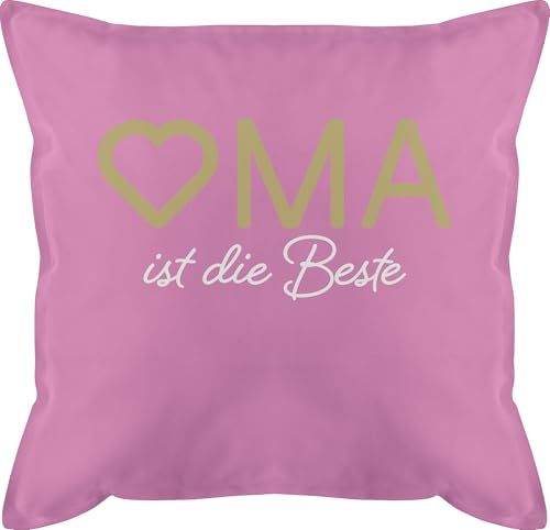 Kissen 50x50 - Großmutter - Oma ist die Beste Gold/weiß - 50 x 50 cm - Pink - der Welt Geschenke für Omas omi du bist männerkissen Geschenk Fuer Grandma sofakissen Enkelkinder Grandmother Kissen 50x50 - Großmutter - Oma ist die Beste Gold/weiß - 50 x 50 cm - Pink - der Welt Geschenke für Omas omi du bist männerkissen Geschenk Fuer Grandma sofakissen Enkelkinder Grandmother von Shirtracer