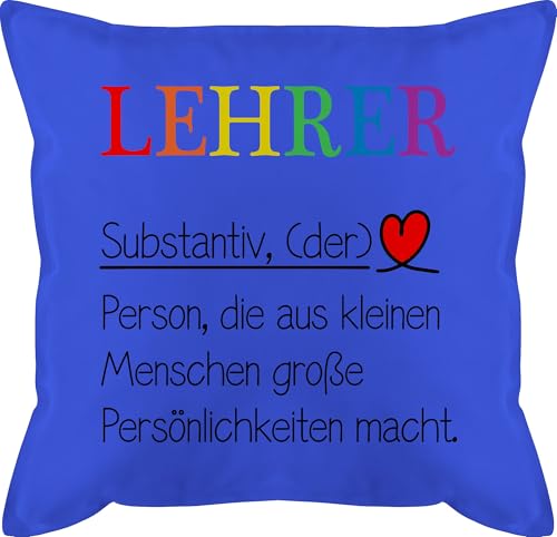 Kissen 50x50 - Lehrer Definition | Abschiedsgeschenk Lehrer | Geschenk für Lehrer zum Abschied | Coole Lehrer Geschenke | Lehrer Geschenke - 50 x 50 cm - Blau - Teacher substantiv referendariat Kissen 50x50 - Lehrer Definition | Abschiedsgeschenk Lehrer | Geschenk für Lehrer zum Abschied | Coole Lehrer Geschenke | Lehrer Geschenke - 50 x 50 cm - Blau - Teacher substantiv referendariat von Shirtracer