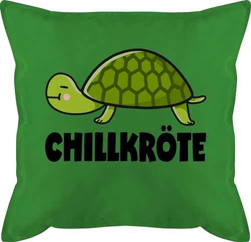 Kissen 50x50 - Statement - Chillkröte - 50 x 50 cm - Grün - Statement-Kissen Statements kröte mit füllung kopfkissen schwarz sprüche chill bezug Turtle sofakissen Turtles Pillow Chiller Cushion Kissen 50x50 - Statement - Chillkröte - 50 x 50 cm - Grün - Statement-Kissen Statements kröte mit füllung kopfkissen schwarz sprüche chill bezug Turtle sofakissen Turtles Pillow Chiller Cushion von Shirtracer