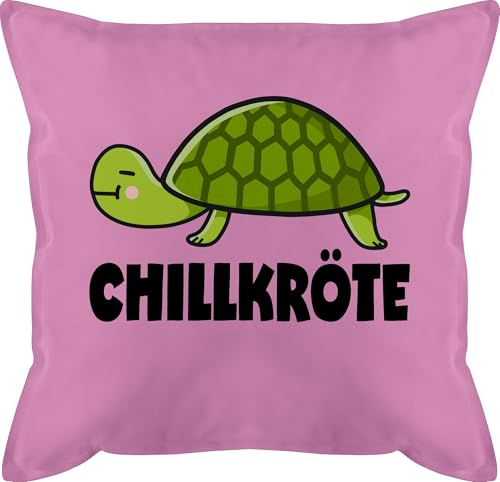 Kissen 50x50 - Statement - Chillkröte - 50 x 50 cm - Pink - Statement-Kissen Statements kröte mit füllung kopfkissen schwarz sprüche chill bezug Turtle sofakissen Turtles Pillow Chiller Cushion Kissen 50x50 - Statement - Chillkröte - 50 x 50 cm - Pink - Statement-Kissen Statements kröte mit füllung kopfkissen schwarz sprüche chill bezug Turtle sofakissen Turtles Pillow Chiller Cushion von Shirtracer
