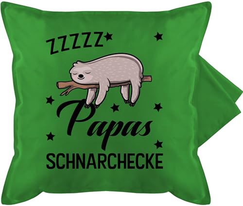 Kissenbezug - Geschenk zum Vatertag - Papas Schnarchecke Faultier - 50 x 50 cm - Grün - Papa Geburtstagsgeschenk Geschenke für Vater Vatertagsgeschenk schnarchplatz Kissen papakissen Pillow Daddy Kissenbezug - Geschenk zum Vatertag - Papas Schnarchecke Faultier - 50 x 50 cm - Grün - Papa Geburtstagsgeschenk Geschenke für Vater Vatertagsgeschenk schnarchplatz Kissen papakissen Pillow Daddy von Shirtracer