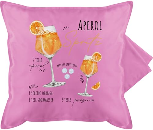 Kissenbezug - Karneval & Fasching - Kissen - Aperol Spritz Rezept I Lustig Geschenk Aperolfan Fanartikel - 50 x 50 cm - Pink - karnevalskissen Fasching- Rezepte kissenhülle sofakissen mit Carnevale Kissenbezug - Karneval & Fasching - Kissen - Aperol Spritz Rezept I Lustig Geschenk Aperolfan Fanartikel - 50 x 50 cm - Pink - karnevalskissen Fasching- Rezepte kissenhülle sofakissen mit Carnevale von Shirtracer